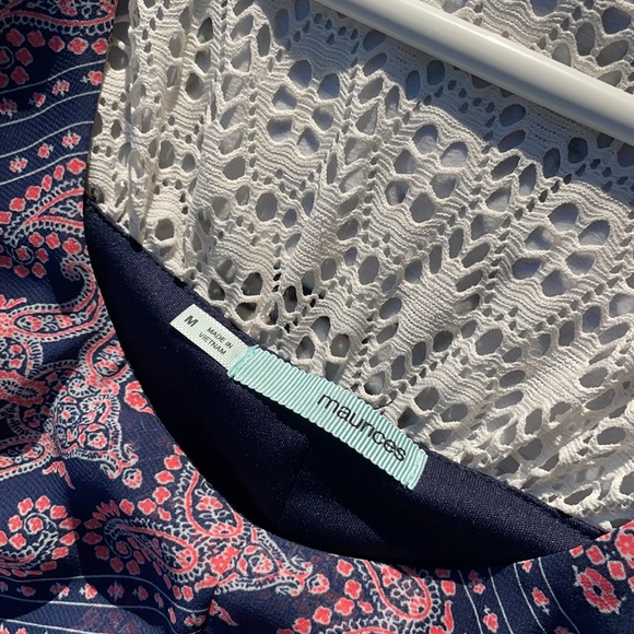 Maurices Maxi Dress with Crocheted Back - Picture 3 of 6